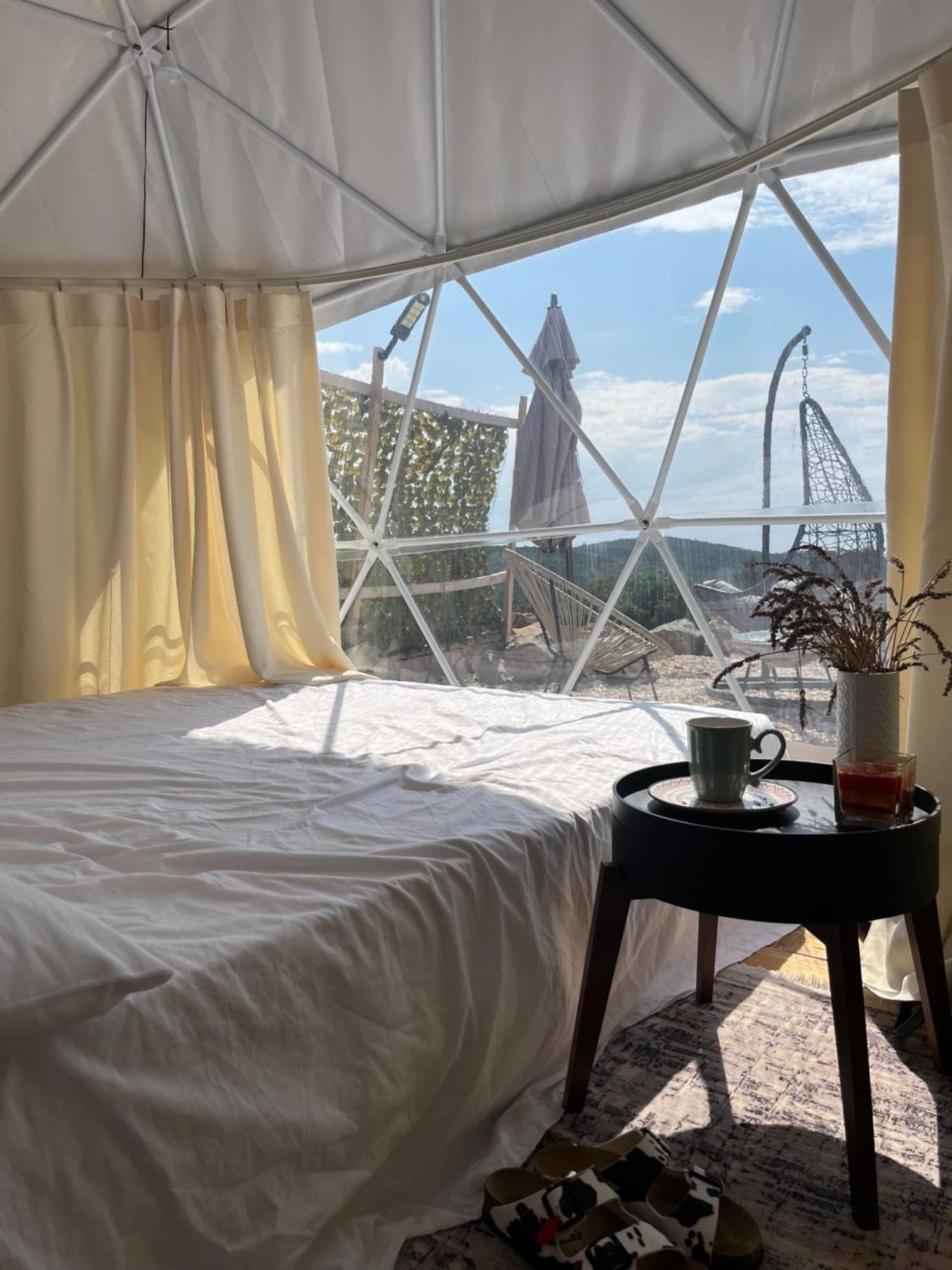 Villa Glamping Peninsula Lustica Rose à Tivat Extérieur photo